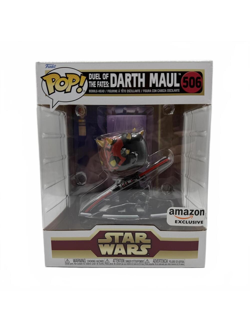 Funko Pop! Deluxe Star Wars Duel of Fates Darth Maul #506 Amazon Exclusive